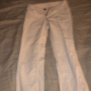 Off white corduroy jcrew pants